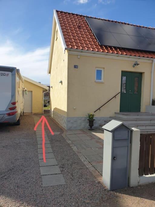 Stad Och Strand I Hoeganaes Buitenkant foto
